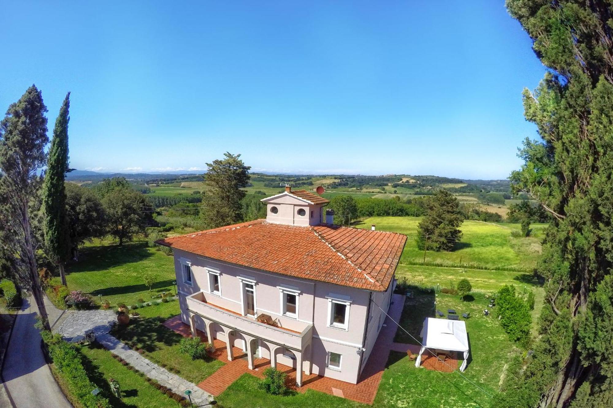 Villa Orsini Peccioli - Villa Storica Ad Uso Esclusivo Con Piscina ภายนอก รูปภาพ
