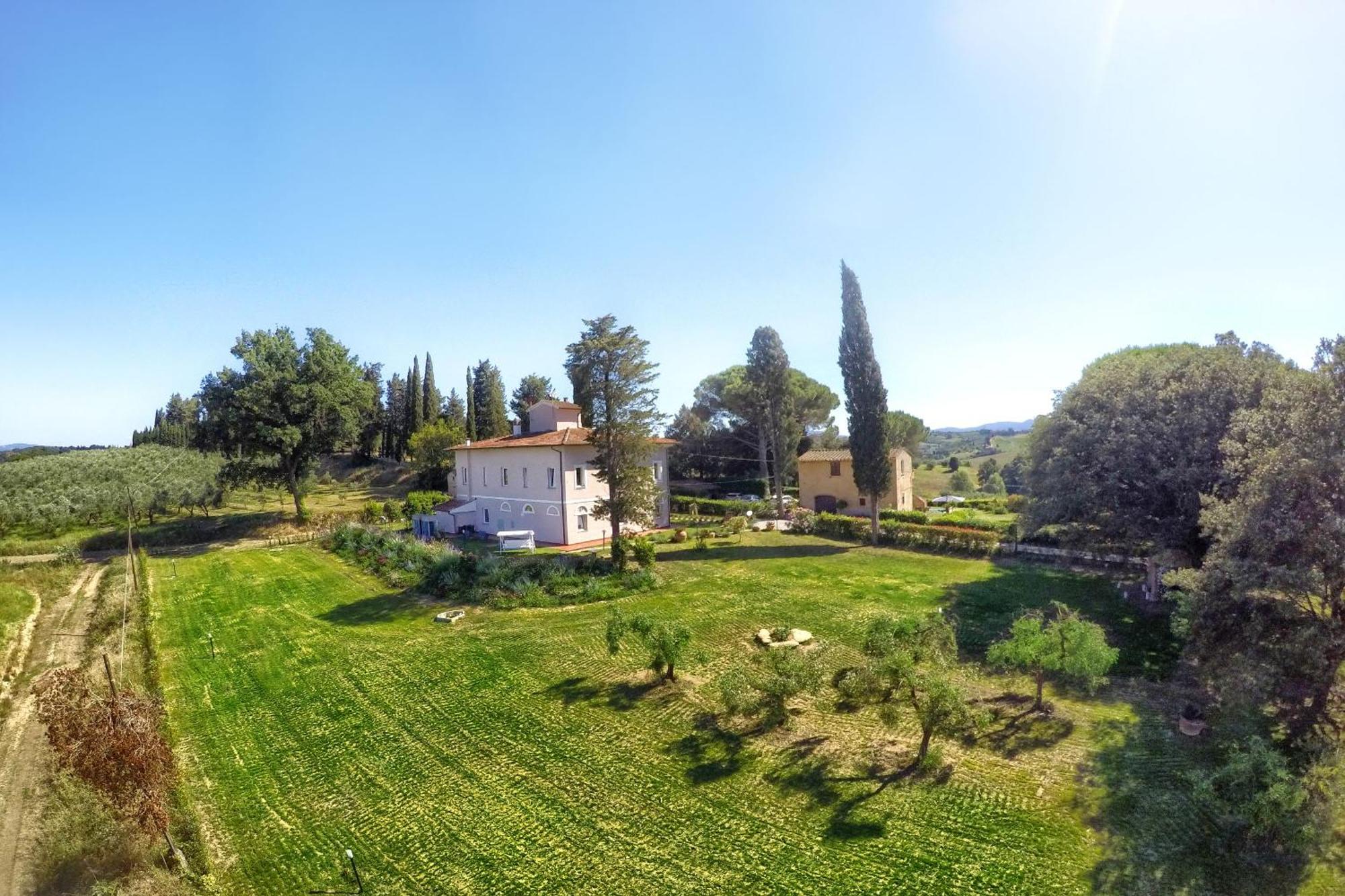 Villa Orsini Peccioli - Villa Storica Ad Uso Esclusivo Con Piscina ภายนอก รูปภาพ
