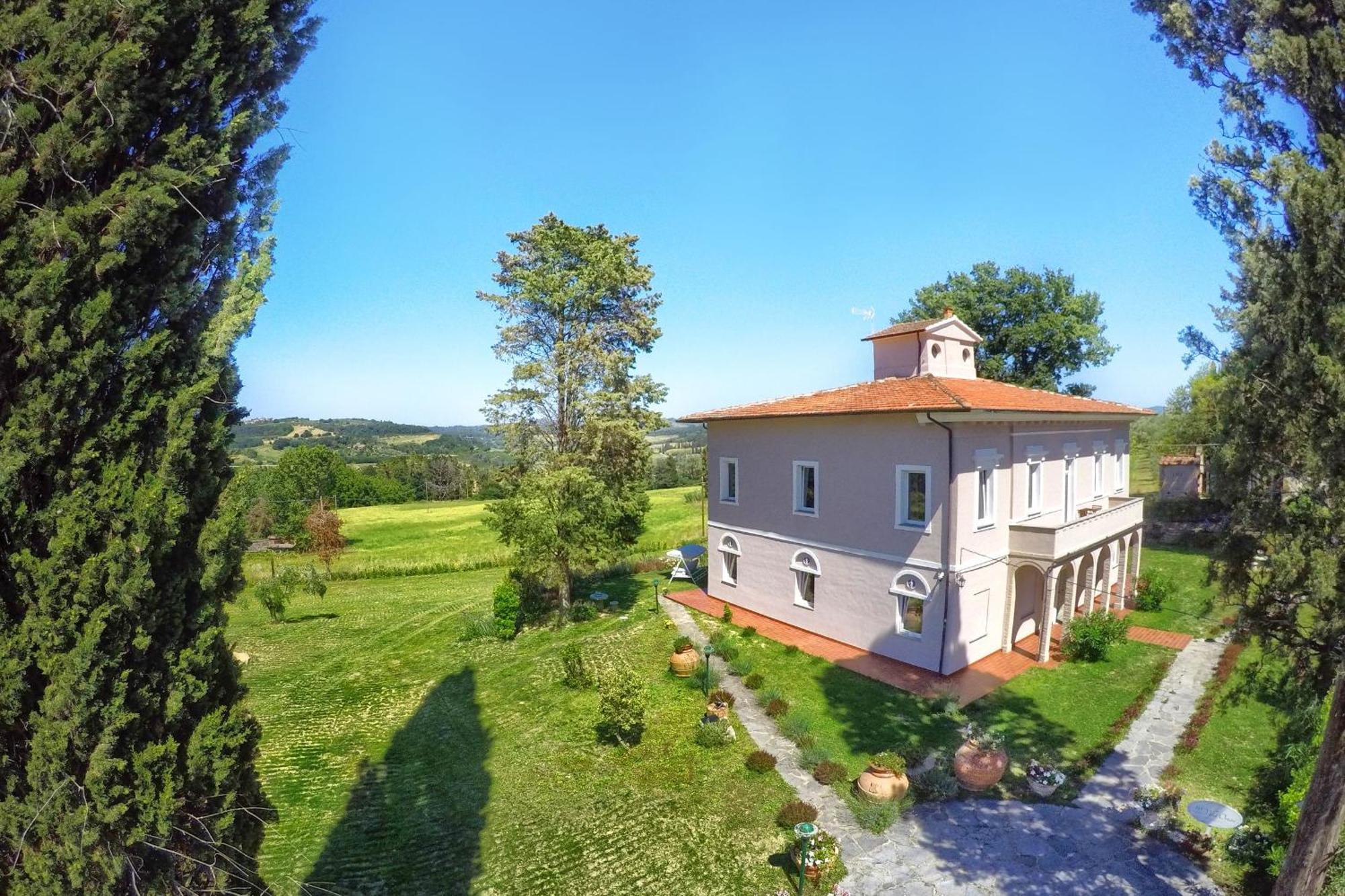 Villa Orsini Peccioli - Villa Storica Ad Uso Esclusivo Con Piscina ภายนอก รูปภาพ