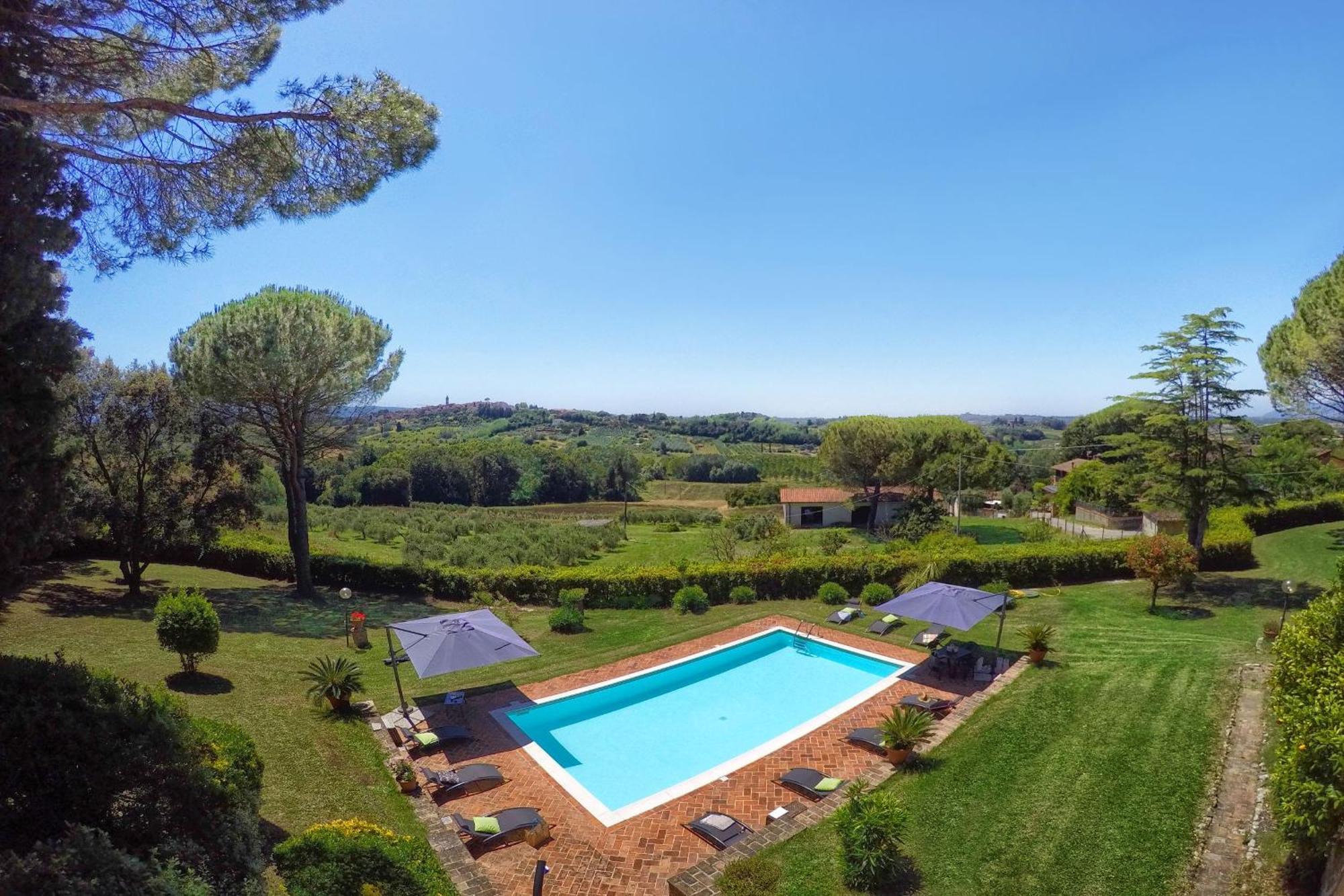 Villa Orsini Peccioli - Villa Storica Ad Uso Esclusivo Con Piscina ภายนอก รูปภาพ