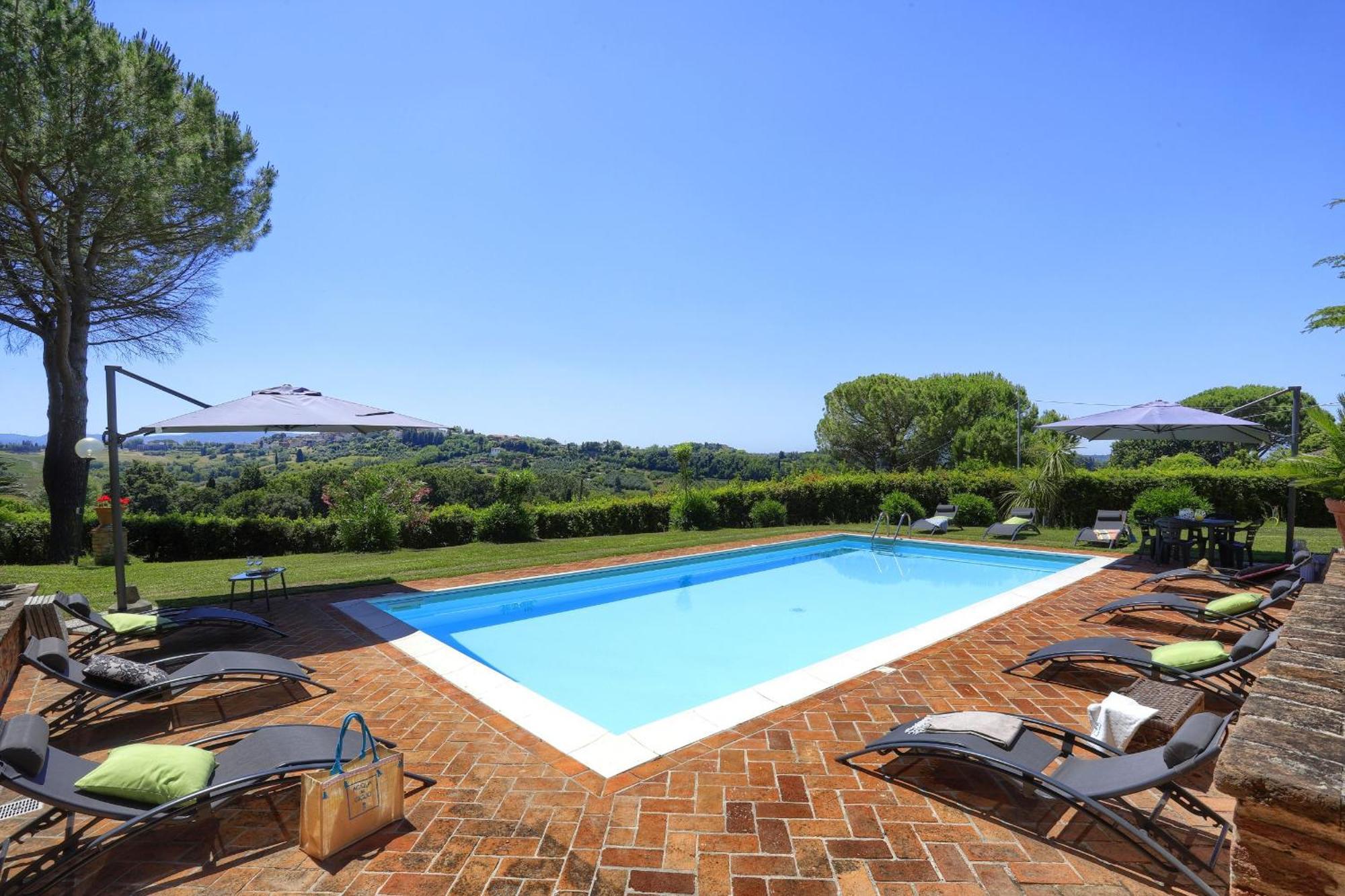 Villa Orsini Peccioli - Villa Storica Ad Uso Esclusivo Con Piscina ภายนอก รูปภาพ