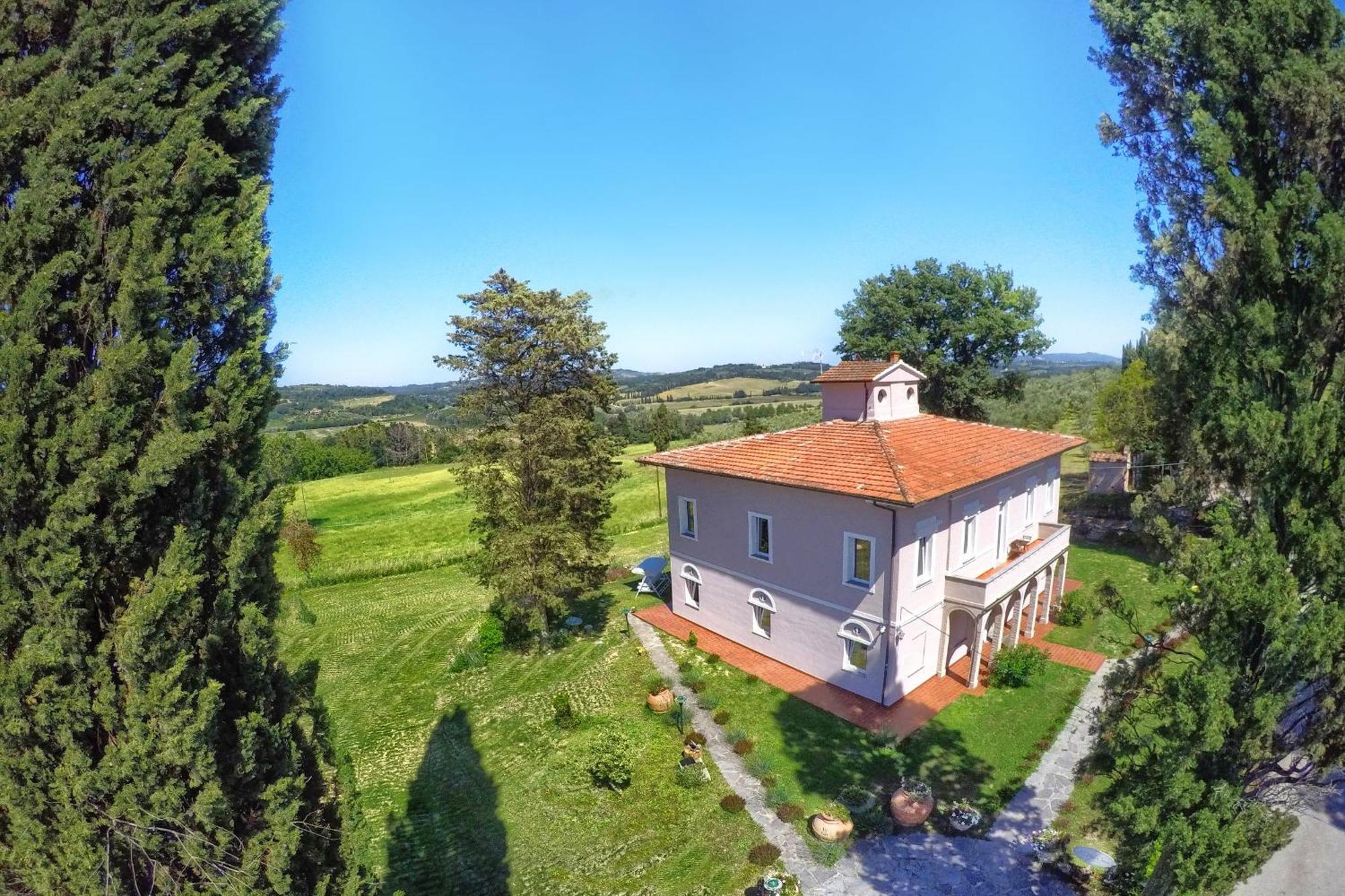 Villa Orsini Peccioli - Villa Storica Ad Uso Esclusivo Con Piscina ภายนอก รูปภาพ