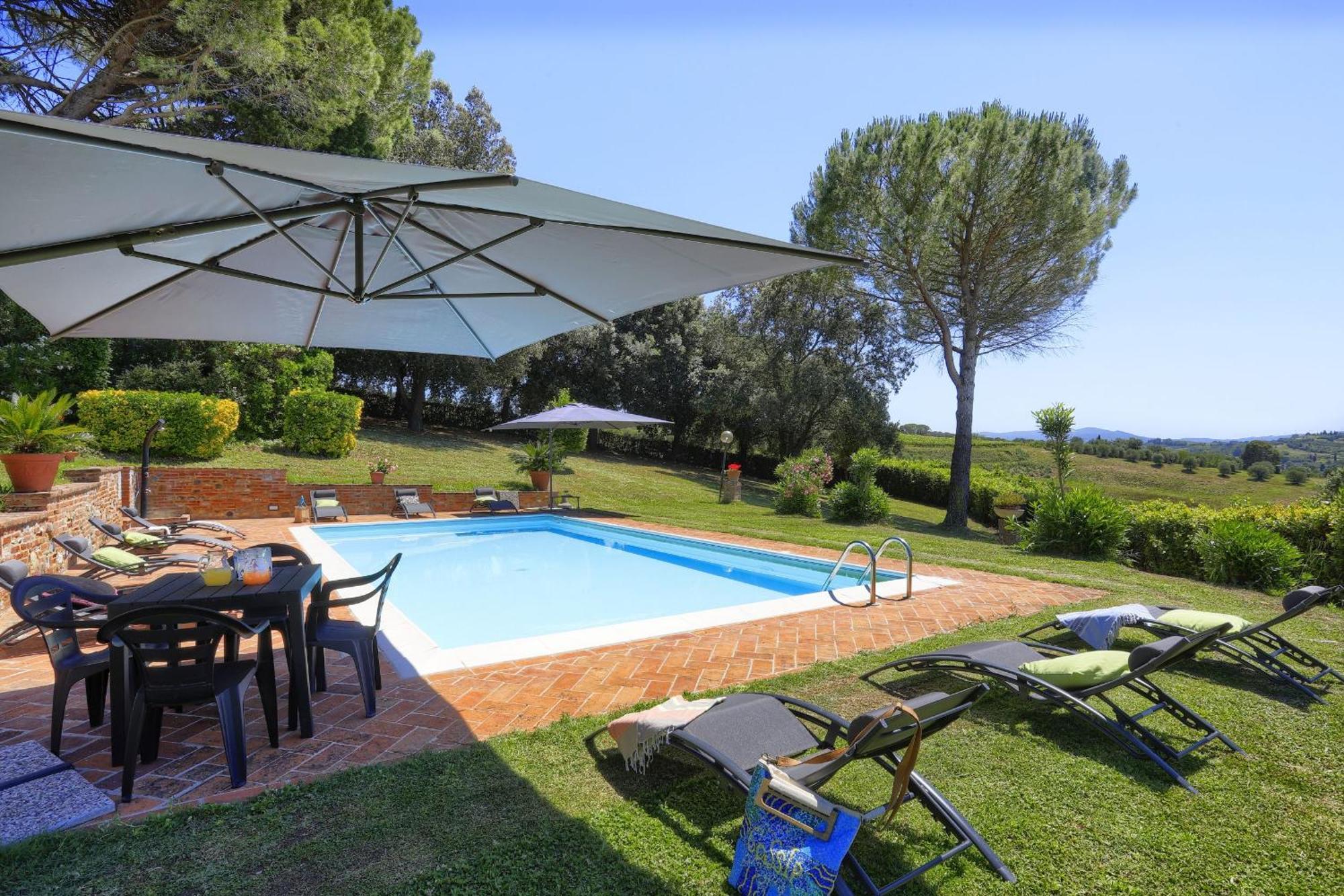 Villa Orsini Peccioli - Villa Storica Ad Uso Esclusivo Con Piscina ภายนอก รูปภาพ