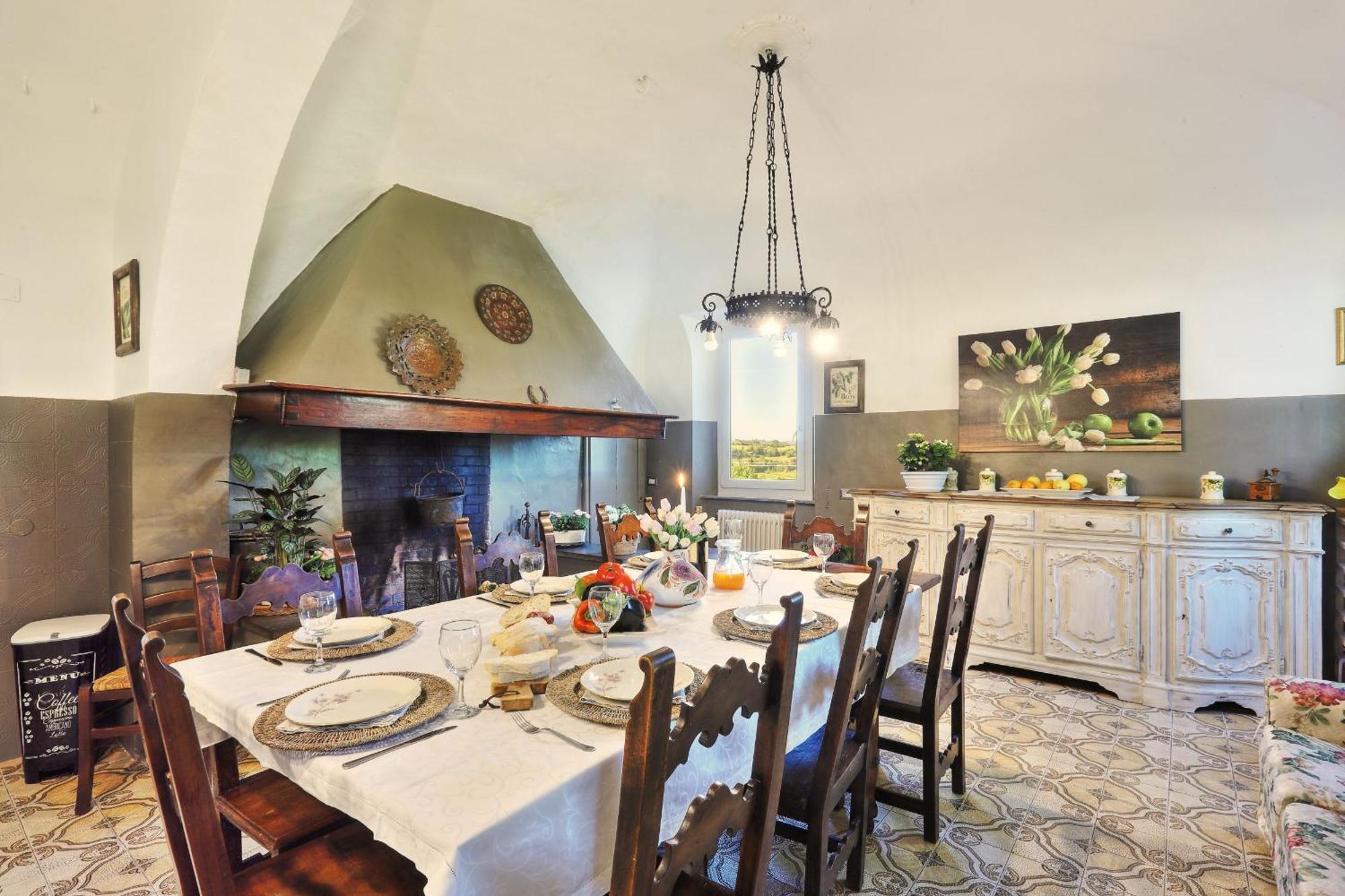 Villa Orsini Peccioli - Villa Storica Ad Uso Esclusivo Con Piscina ภายนอก รูปภาพ