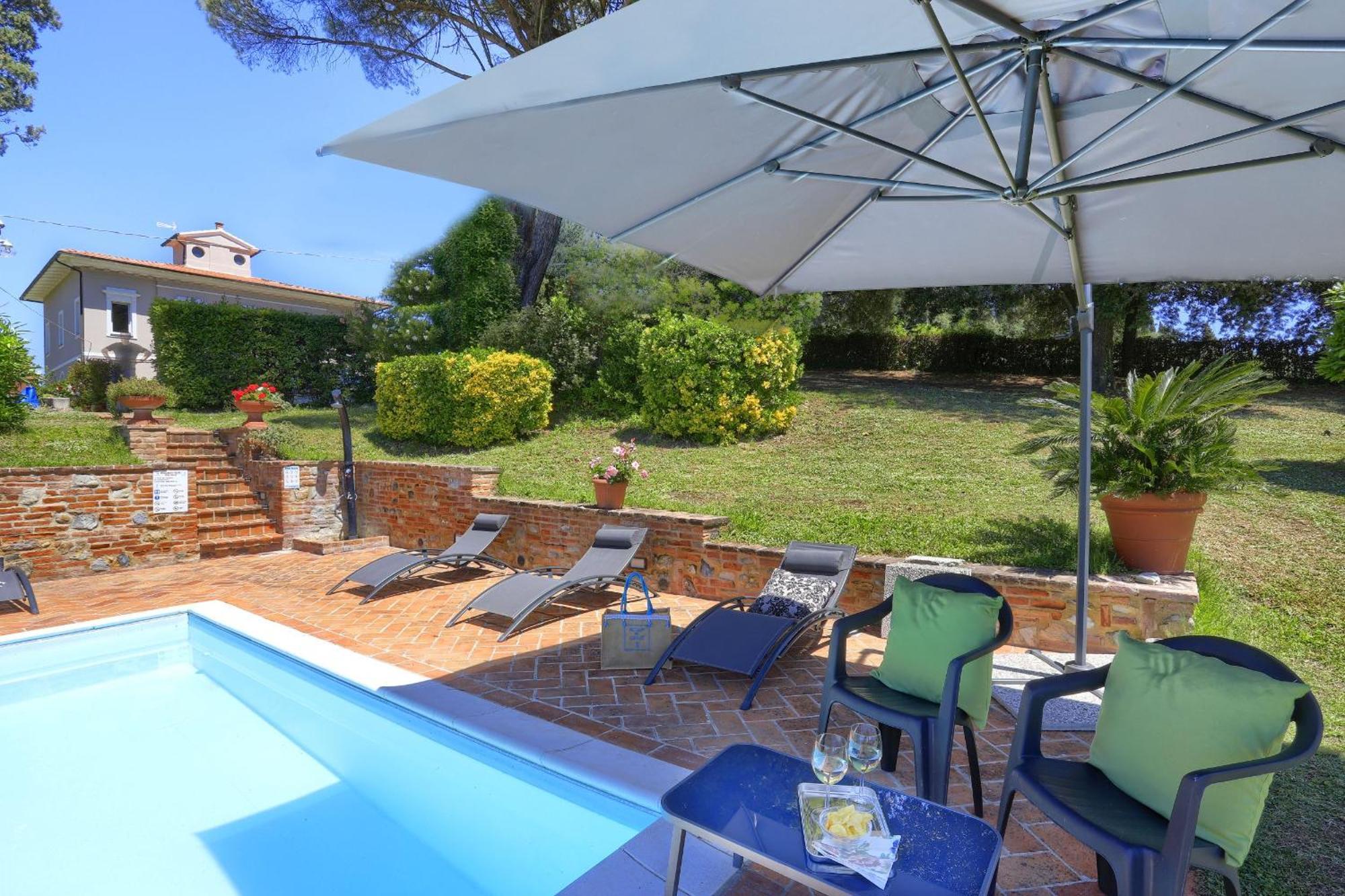 Villa Orsini Peccioli - Villa Storica Ad Uso Esclusivo Con Piscina ภายนอก รูปภาพ