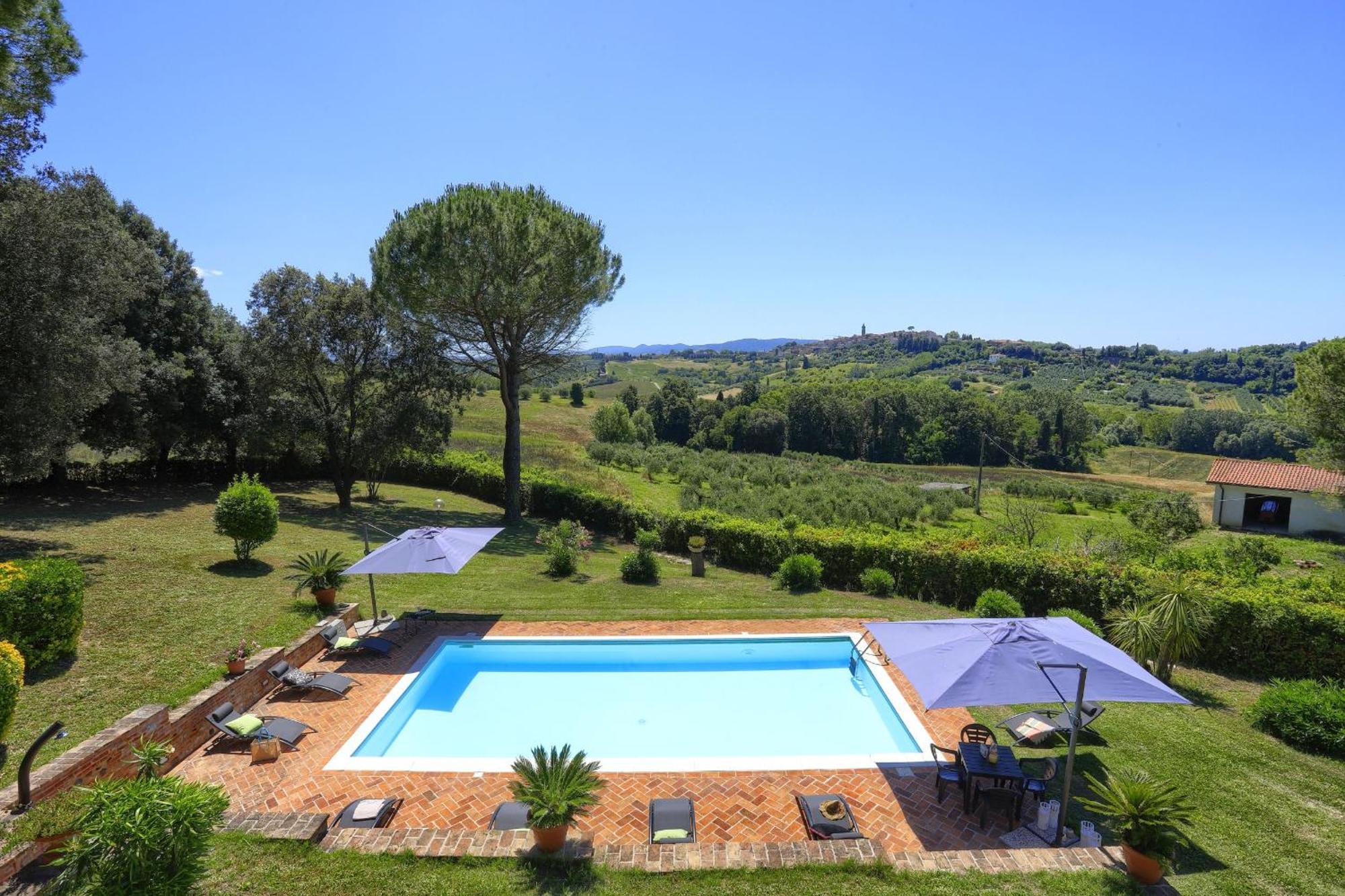 Villa Orsini Peccioli - Villa Storica Ad Uso Esclusivo Con Piscina ภายนอก รูปภาพ